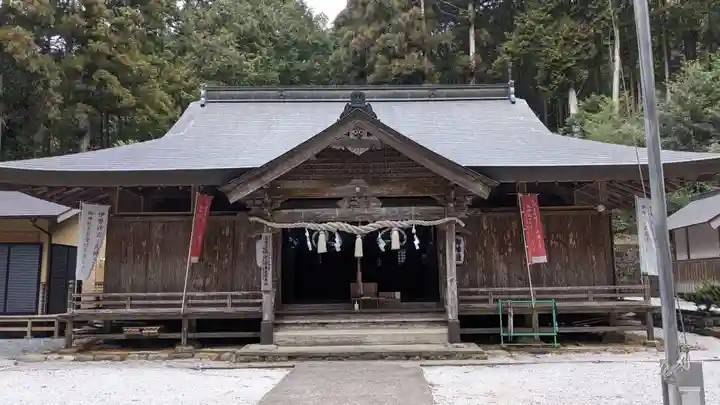 池川神社の本殿・本堂
