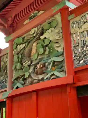 三騎神社の芸術