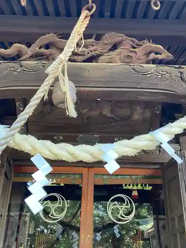 篠原八幡神社の芸術