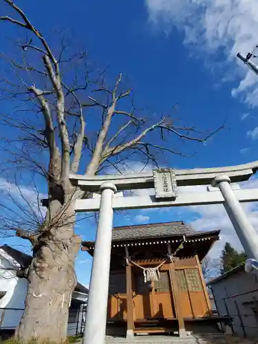 二階堂神社の鳥居