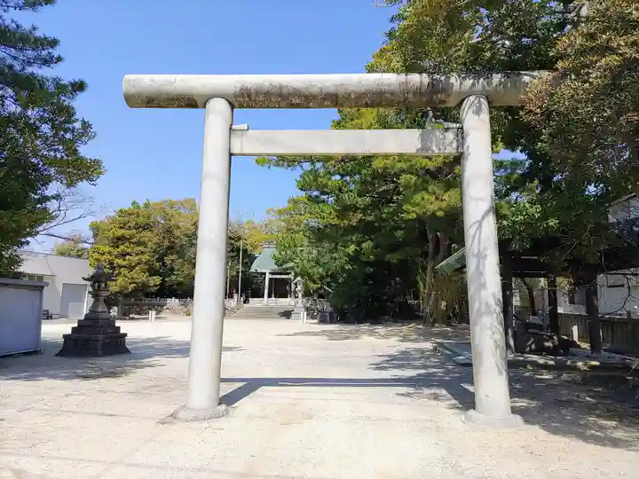神明神社(三谷町)の鳥居