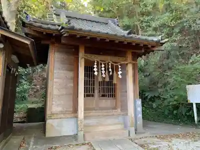 白旗神社の本殿・本堂