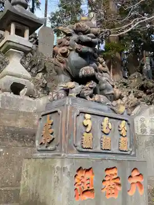 成田山新勝寺の狛犬