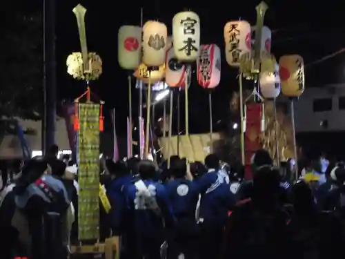 三栖神社のお祭り