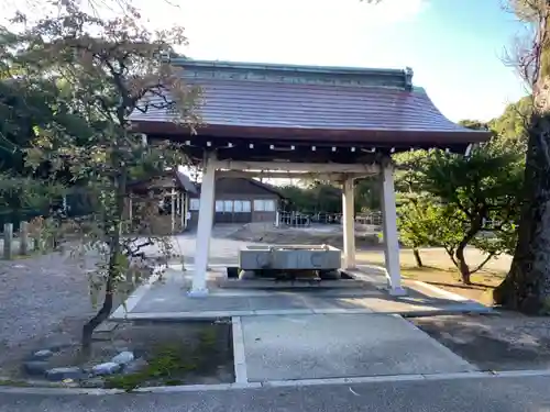 結城神社の手水舎