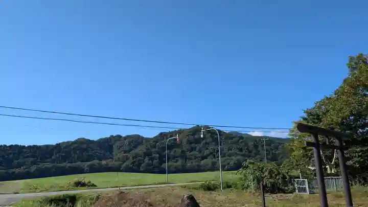 上豊以別神社の景色