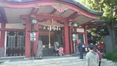 品川神社の本殿・本堂