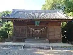 神明社の本殿