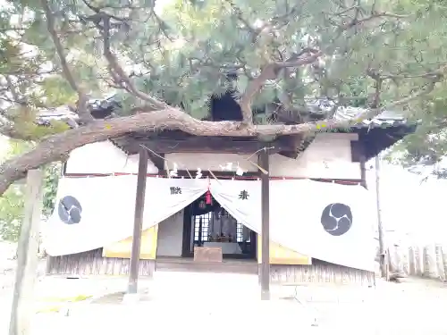 素盞嗚神社の本殿