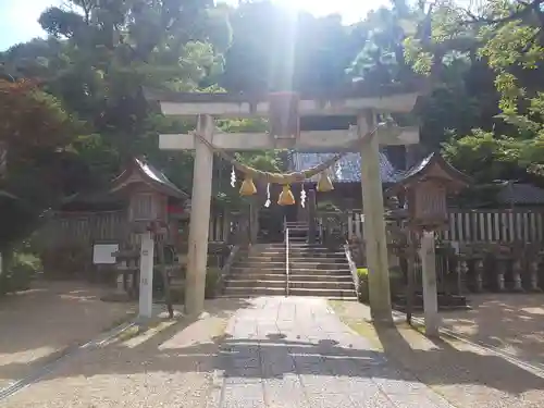 橿森神社の鳥居