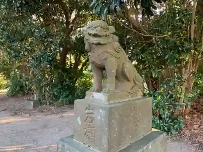 千草川神社の狛犬
