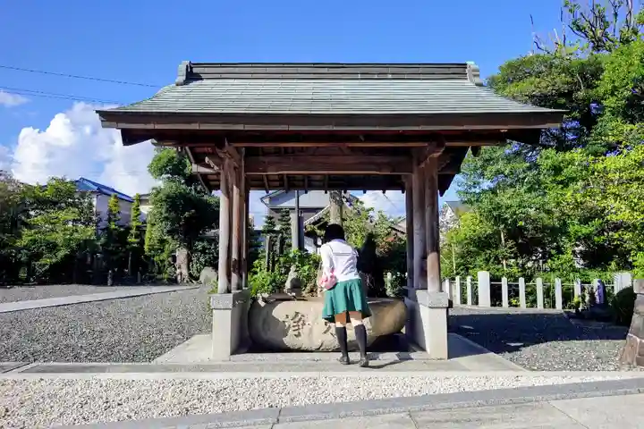 瑞光寺の手水舎