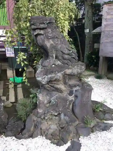 高木神社の狛犬