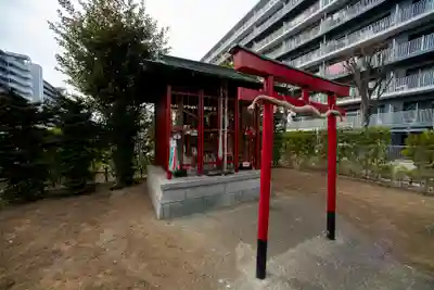 三町稲荷神社の鳥居