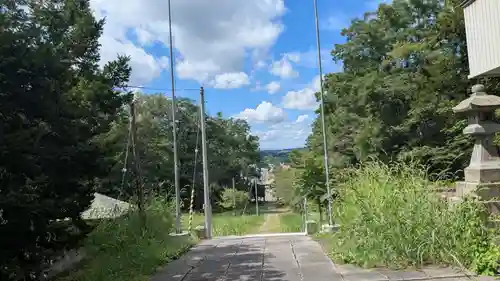 忠類神社の景色