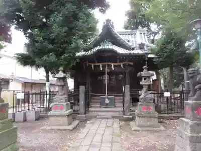 南品川諏訪神社の狛犬