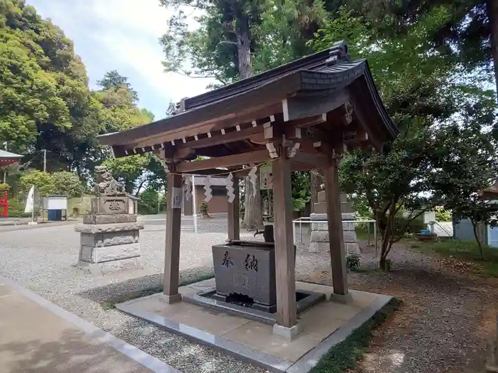 八幡神社の手水舎