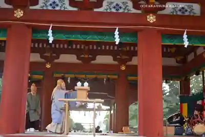 鶴岡八幡宮の神楽
