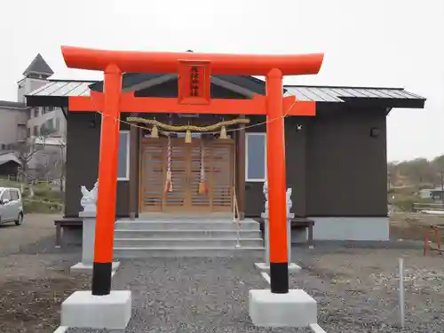 虎杖浜神社の本殿