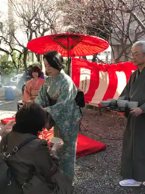 牛天神北野神社の食事