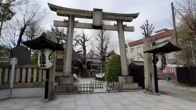 素盞雄神社の鳥居
