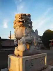 福生神明社の狛犬