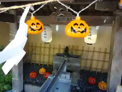 菊名神社の手水舎