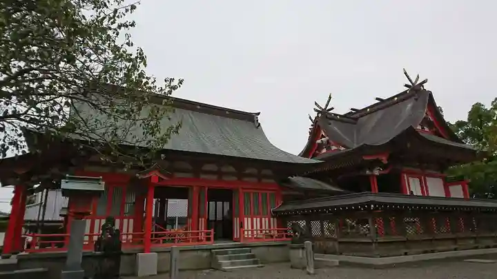 八代神社の本殿・本堂