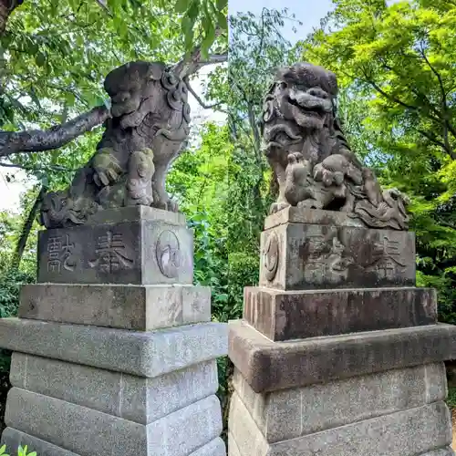 検見川神社の狛犬