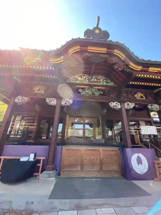 妻沼聖天山歓喜院の本殿・本堂