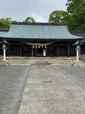 熊本縣護國神社の本殿・本堂