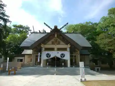 帯廣神社の本殿・本堂