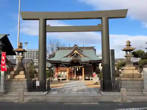 初嶋大神宮の鳥居