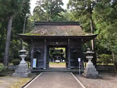 若狭姫神社（若狭彦神社下社）の山門・神門