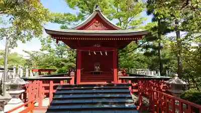 旗上弁財天社の本殿・本堂