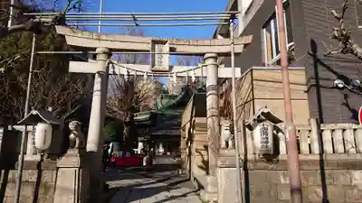 小野照崎神社の鳥居