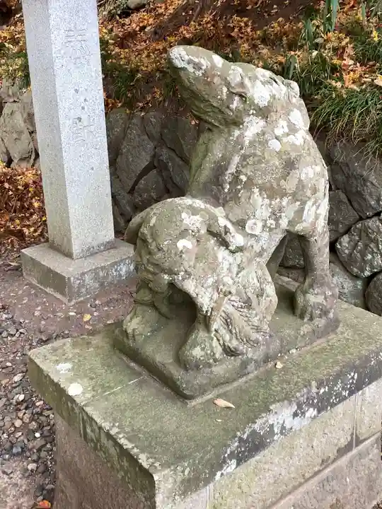 志波彦神社・鹽竈神社の狛犬