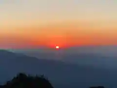 山家神社奥宮の景色