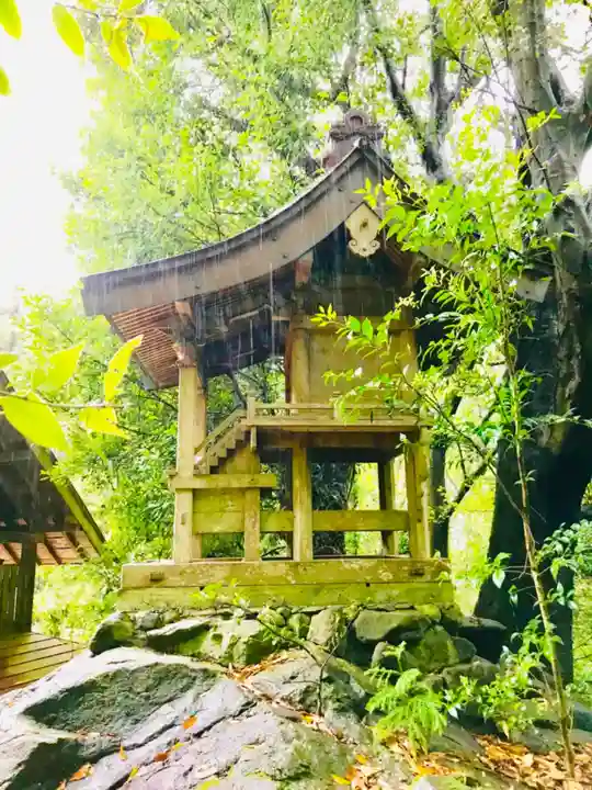 飯名神社の本殿・本堂