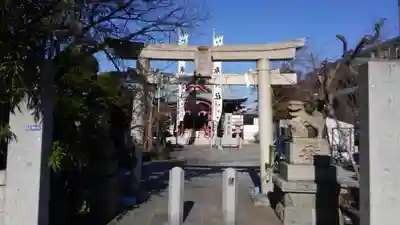 上千葉香取神社の鳥居