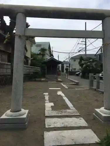 社宮神の鳥居