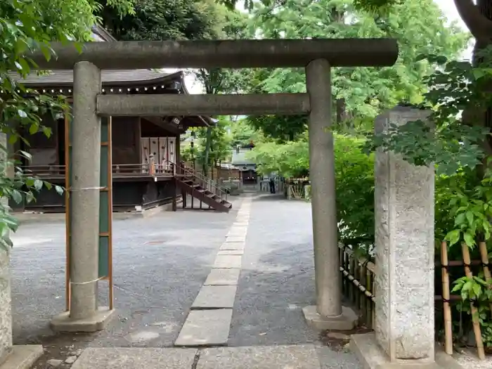 七社神社の鳥居