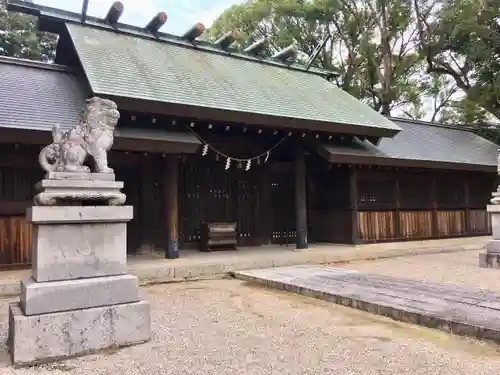 明治川神社の本殿