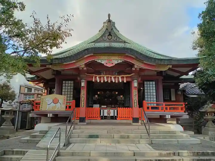 阿倍王子神社の本殿・本堂