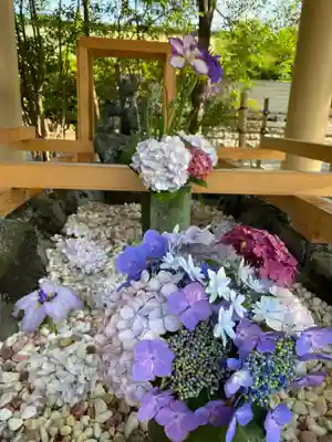 和泉國一之宮　大鳥大社の手水舎