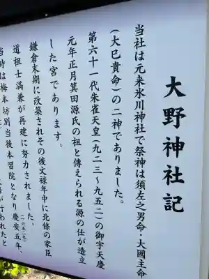 大野神社(埼玉県)