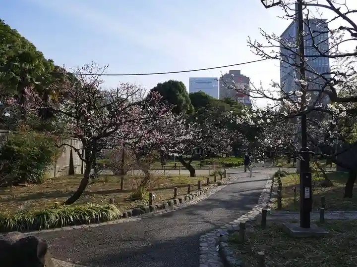 芝東照宮の庭園