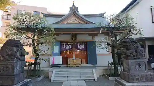 穏田神社の本殿・本堂