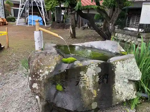 達屋酢蔵神社の手水舎