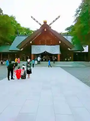 北海道神宮の本殿・本堂